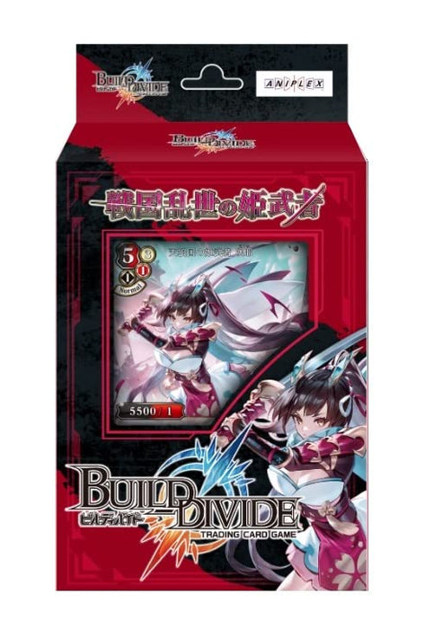 ANIPLEX BUILD DIVIDE TCG Starting Deck Vol.6 Sengoku Turbulent Princess Warrior_1
