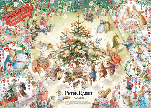 Epoch 500pc Jigsaw Puzzle PETER RABBIT Hoppy Christmas! Peter Rabbit ‎06-514s_1