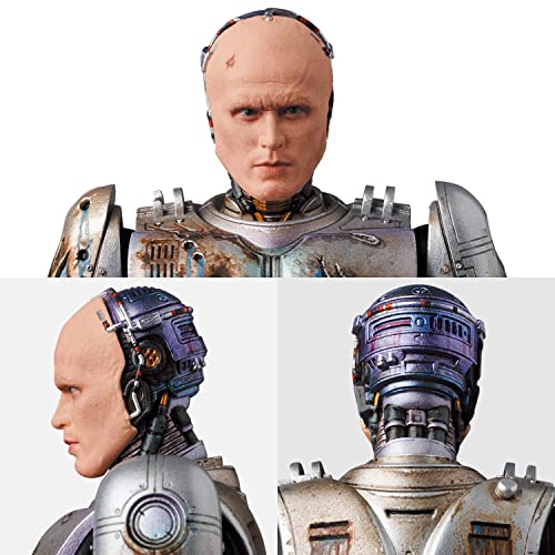 Medicom Toy Mafex No.192 Robocop Murphy Head Damage Ver. Figure STL249588 NEW_6