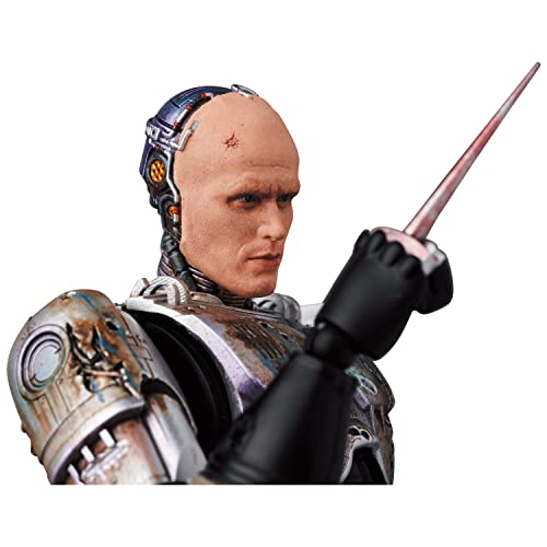 Medicom Toy Mafex No.192 Robocop Murphy Head Damage Ver. Figure STL249588 NEW_9