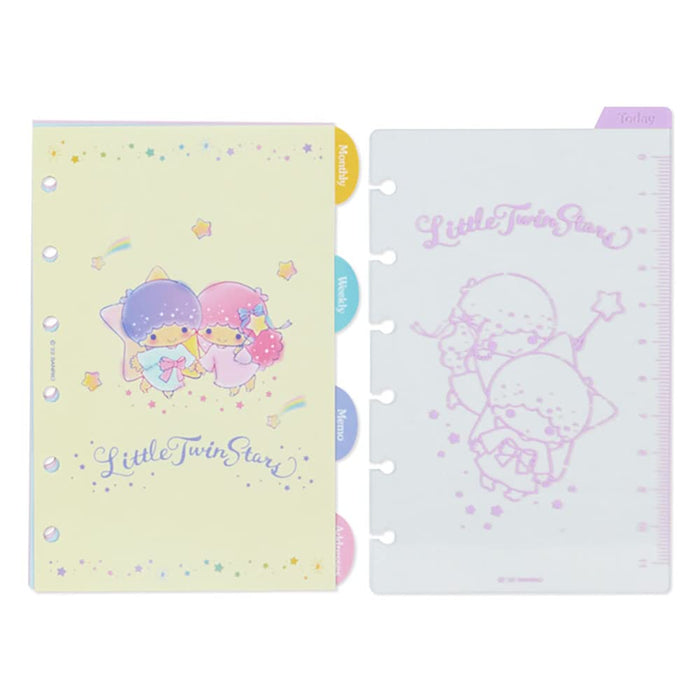 Sanrio 2023 System Notebook weekly monthly little twin stars kikilala 205991 NEW_9