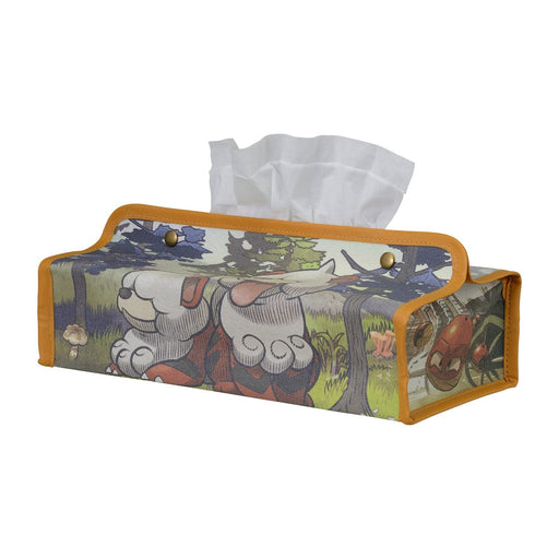 Pokemon Center Original Tissue Box Cover HISUI DAYS L27xW13xH10.2cm Cotton NEW_1
