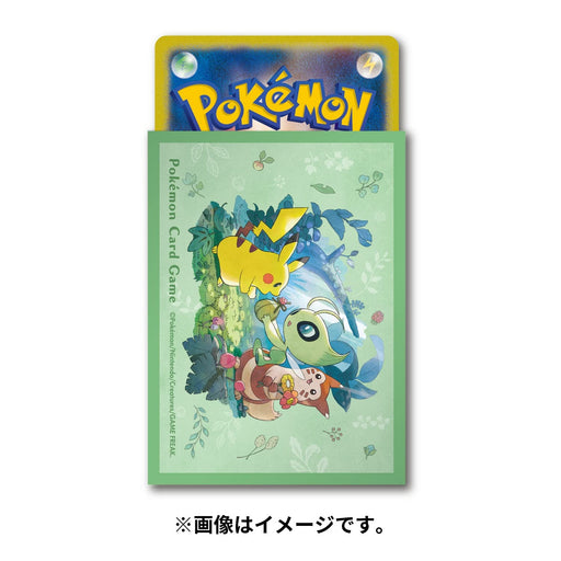 Pokemon Center Original Pokemon Card Game Deck Shield Gift of the Forest NEW_2