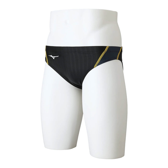 MIZUNO ‎N2MB2521 Men's Swimsuit STREAM ACE V Pants Black/charcoal gray Size XS_3