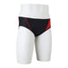 MIZUNO N2MB2577 Men's Swimsuit EXER SUITS Super Short Black/Red Size L Polyester_4