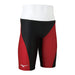 MIZUNO N2MB2520 Men's Swimsuit STREAM ACE Half Spats Black/Red Size XL Polyester_4