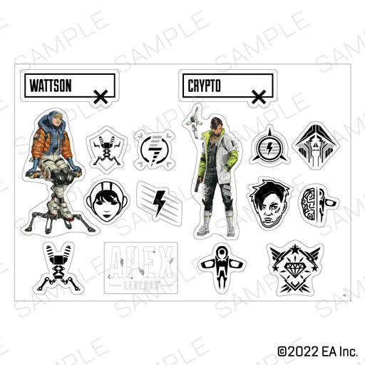 InfoLens Apex Legends Decal Sticker Set of 3 B 6 characters, Logo ILAL-12179 NEW_2