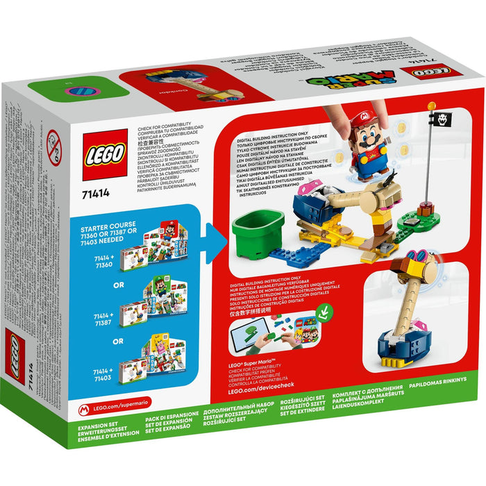 LEGO SUPER MARIO Conkdor's Noggin Bopper EXPANSION SET Block Building Toy 71414_4