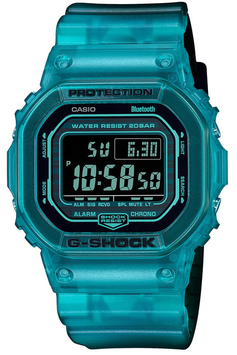 CASIO G-SHOCK DW-B5600G-2JF Blue x Black Limited Bluetooth Men's Watch NEW_1