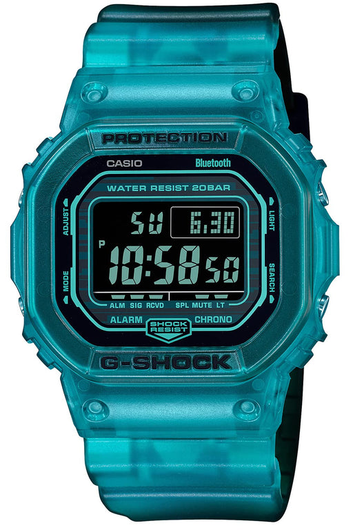 CASIO G-SHOCK DW-B5600G-2JF Blue x Black Limited Bluetooth Men's Watch NEW_1