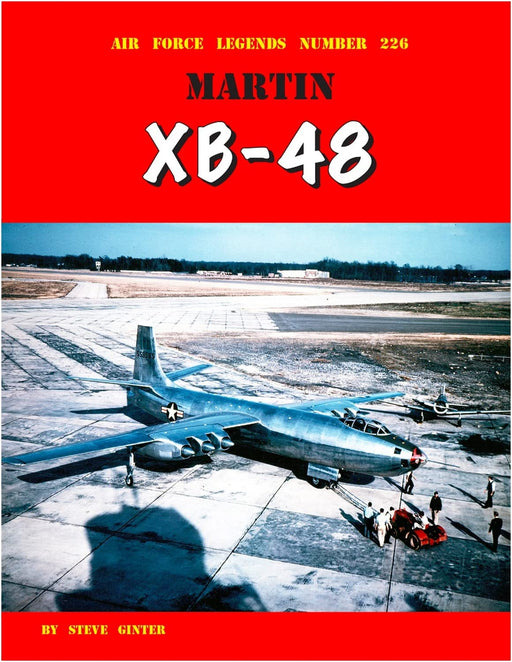 Martin XB-48 Prototype Jet Bomber Photobook SGBAF226 Soft Cover in English NEW_2