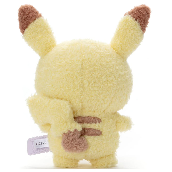 TAKARATOMY A.R.T.S Pokemon Plush Doll Poke Peace Pikachu H22cm Polyester ‎727603_3