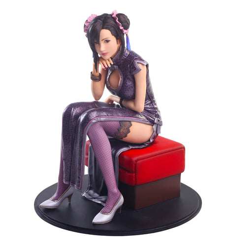 Final Fantasy VII Remake Static Arts Tifa Lockhart Grappler Dress Ver. Figure_1
