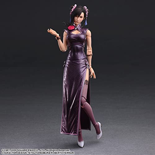 Final Fantasy VII Remake Play Arts Kai Tifa Lockhart Grappler Dress Ver. Figure_3