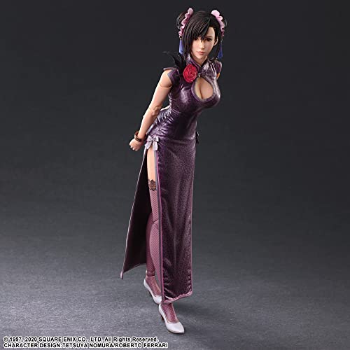 Final Fantasy VII Remake Play Arts Kai Tifa Lockhart Grappler Dress Ver. Figure_4