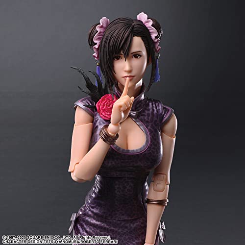 Final Fantasy VII Remake Play Arts Kai Tifa Lockhart Grappler Dress Ver. Figure_6