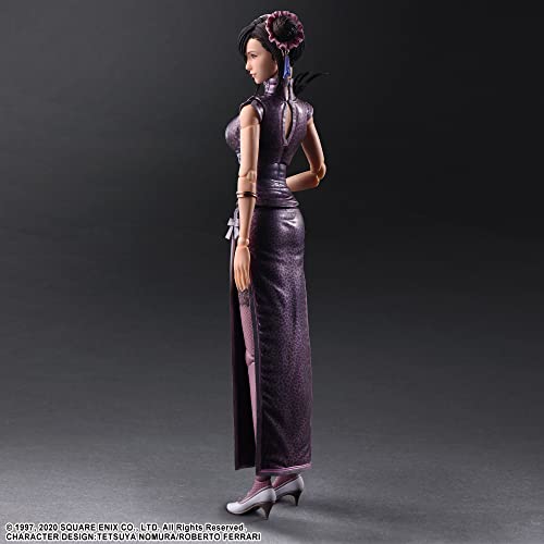 Final Fantasy VII Remake Play Arts Kai Tifa Lockhart Grappler Dress Ver. Figure_8
