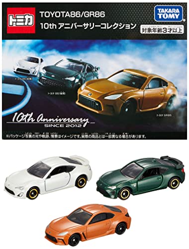 Takara Tomy Tomica Gift TOYOTA86 / GR86 10th Anniversary Collection ‎189695 NEW_1