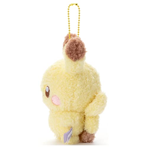 Pokemon Pokepiece Plush Doll Ball Chain Mascot Keychain Pikachu H13cm ‎727672_2