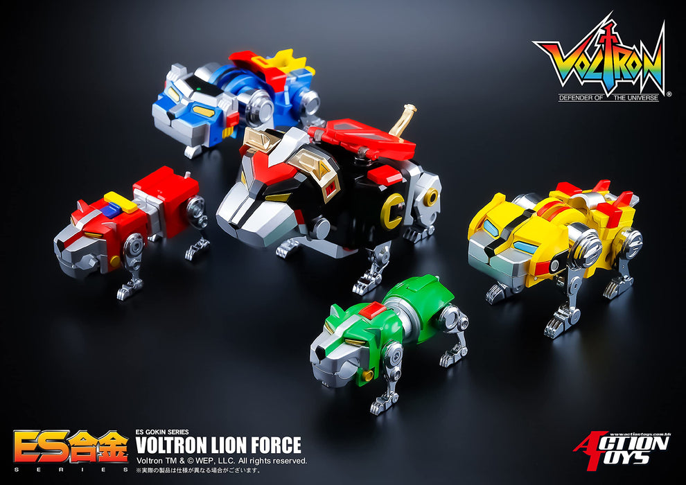 ArtStorm ES Alloy Voltron Lion Force 160mm Diecast Separable Action Figure NEW_7