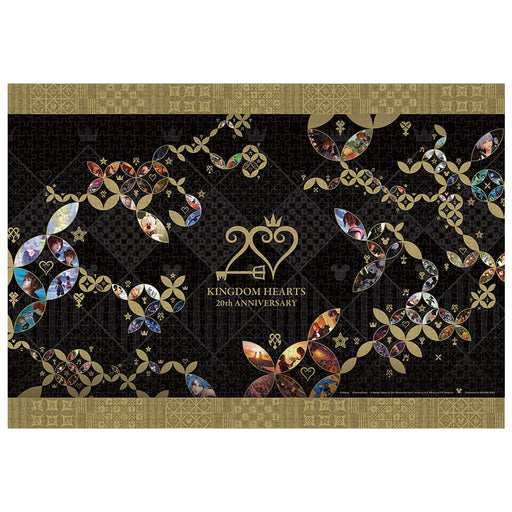 KINGDOM HEARTS 20th Anniversary Icon Pattern 1000 Piece Puzzle Tenyo D-1000-099_1