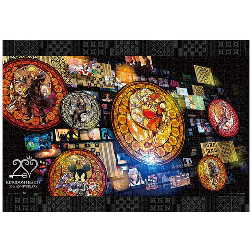 1000 pieces Kingdom Hearts 20th Anniv. Stained Glass jigsaw puzzle ‎D-1000-098_1