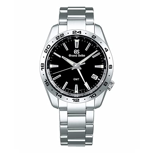 Grand Seiko SBGN027 Sport Collection GMT Black Dial Stainless Steel Men Watch_1