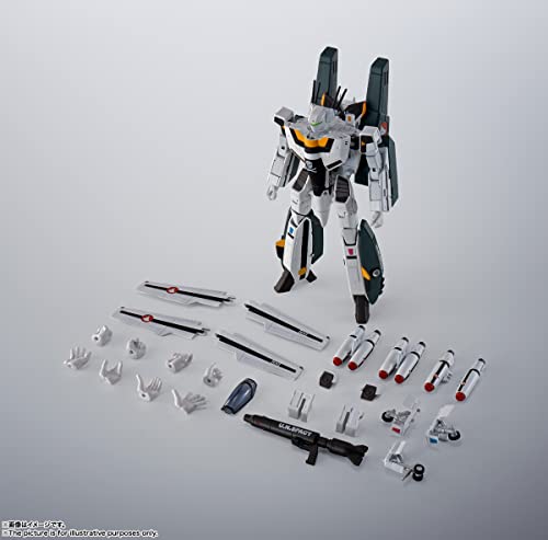 BANDAI HI-METAL R MACROSS VF-1S SUPER VALKYRIE (HIKARU ICHIJO USE) Action Figure_5