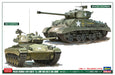 1/72 M4A3E8 SHERMAN & M24 CHAFFEE U.S. ARMY MAIN BATTLE TANK COMBO kit 30068 NEW_3