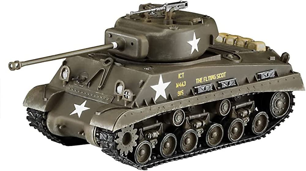 1/72 M4A3E8 SHERMAN & M24 CHAFFEE U.S. ARMY MAIN BATTLE TANK COMBO kit 30068 NEW_5