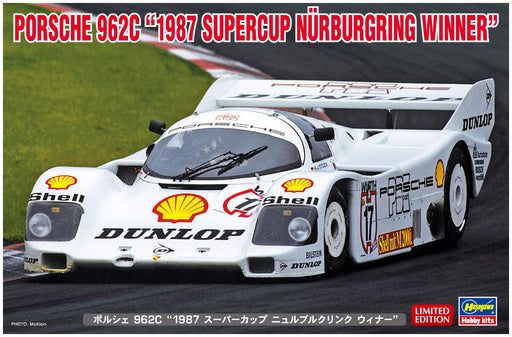 Hasegawa 1/24 PORSCHE 962C 1987 SUPERCUP NURBURGRING WINNER Model kit 20603 NEW_1