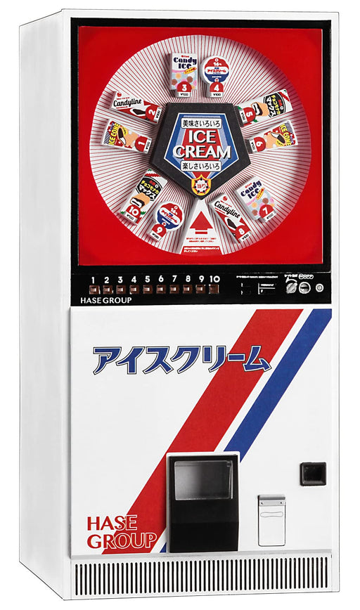 Hasegawa 1/12 Figure Accessories Retro Vending Machine Ice Plastic Model 62203_1