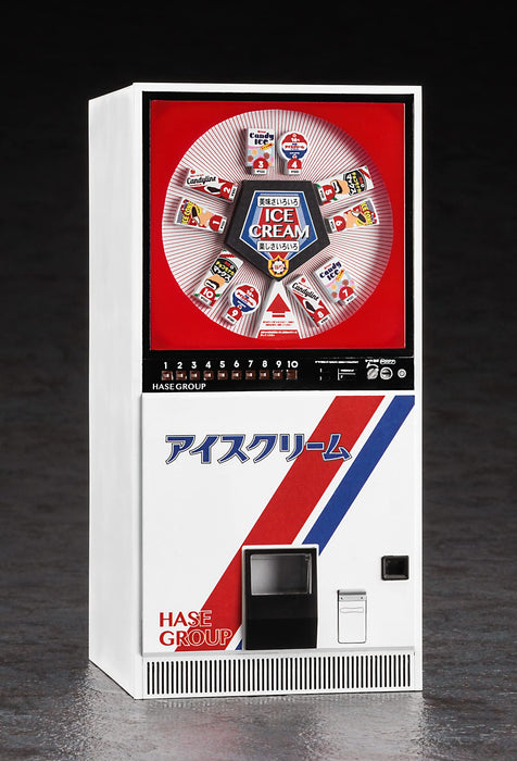Hasegawa 1/12 Figure Accessories Retro Vending Machine Ice Plastic Model 62203_5