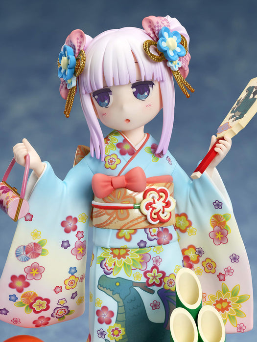 F:NEX Miss Kobayashi's Dragon Maid Kanna Haregi (Kimono) 1/7 Figure AMU-FNX887_7