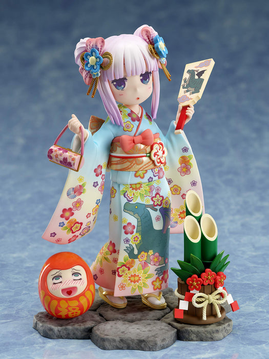 F:NEX Miss Kobayashi's Dragon Maid Kanna Haregi (Kimono) 1/7 Figure AMU-FNX887_8