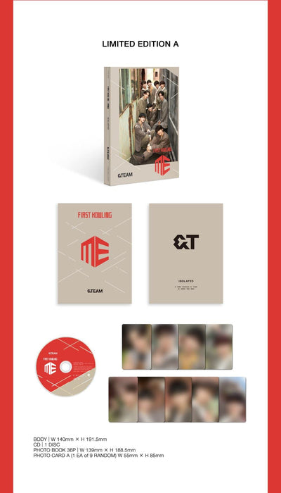 CD First Howling: ME First Limited Edition Type A w/ PhotoBook &TEAM POCS-39006_2