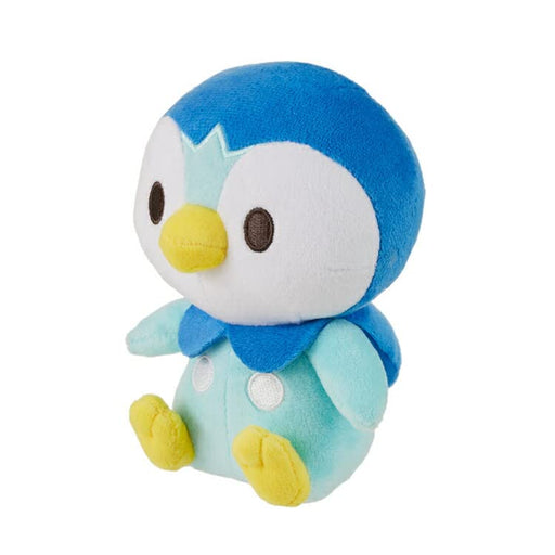 Sekiguchi Pokemon Monpoke Washable Polyester Plush Doll Piplup Blue 666386 NEW_2