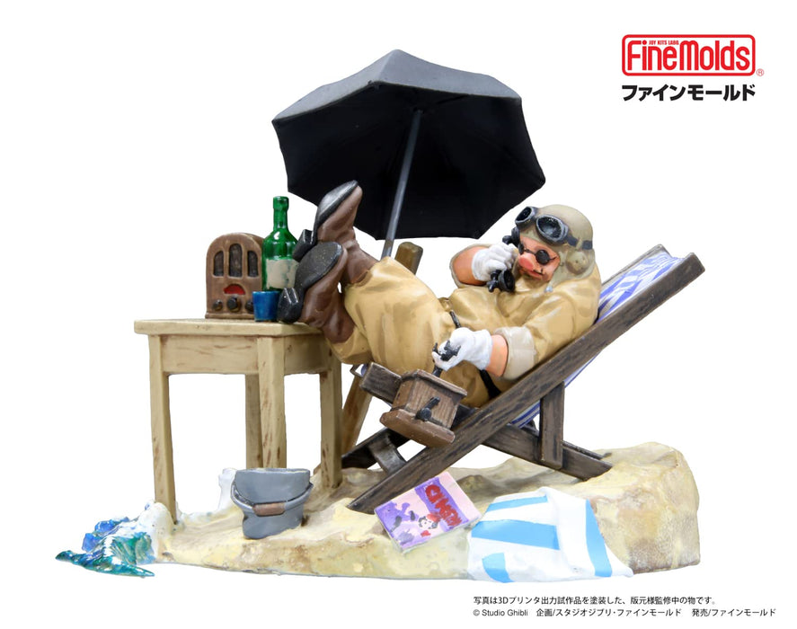 Studio Ghibli vignette Collection No.1 Porco Rosso at the Hideout Model kit ‎GV1_2