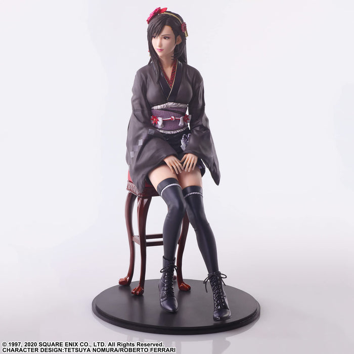 Final Fantasy VII Remake Static Arts Tifa Lockhart Exotically Dress Ver. Figure_2