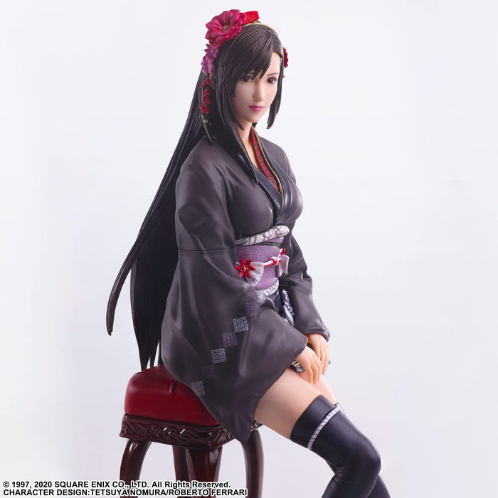 Final Fantasy VII Remake Static Arts Tifa Lockhart Exotically Dress Ver. Figure_4