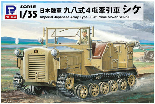 PIT-ROAD 1/35 IMPERIAL JAPANESE ARMY TYPE 98 4t PRIME MOVER SHI-KE Kit G42 NEW_1