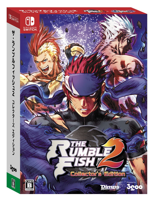 Nintendo Switch THE RUMBLE FISH 2 Collector's Edition w/ CD Book NS-TRF2CE-000-1_1