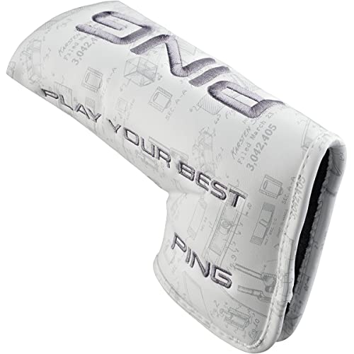 PING Golf PT Putter Cover Patent Headcover Blade 36480 HC-P2201 PU leather NEW_1