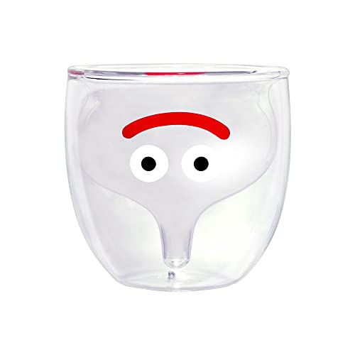 Square Enix Smile Slime Double Wall Glass Clear borosilicate glass Hot & Cold_1