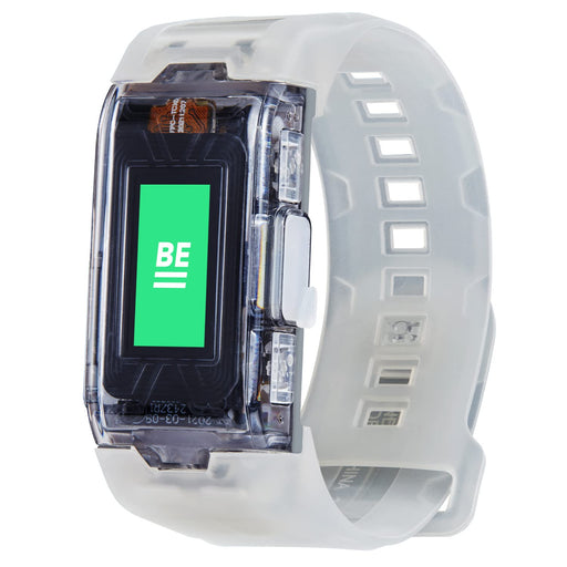 Bandai VITAL BRACELET BE clear white ‎LE Battery Powered wearable LCD toy NEW_1