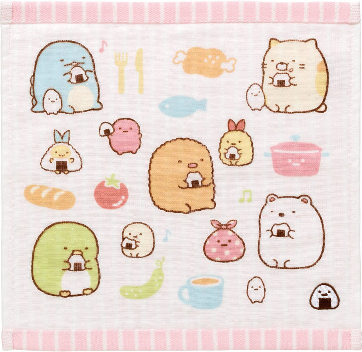 San-X Sumikko Gurashi 'Welcome! to Food Kingdom' Mini Towel CM40802 250x250mm_1