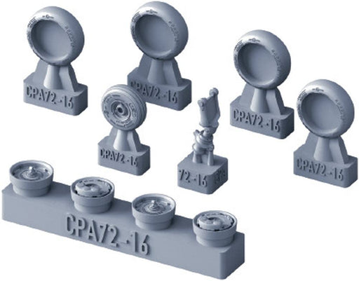 1/72 UH-2/SH-2 Seasprite (All Versions) Wheel Set for Clear Prop ! CPUA72016A_1