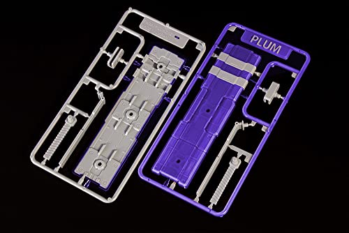 PLUM Pla-Act Option Series 10 Twin Shield 4 Clear Purple Plastic model Kit PP150_3
