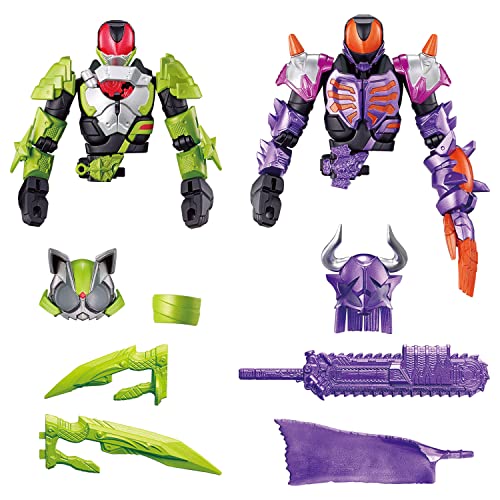 Geats Revolve Change Figure Kamen Rider Tycoon & Buffer Ninja & Zombie Form NEW_3