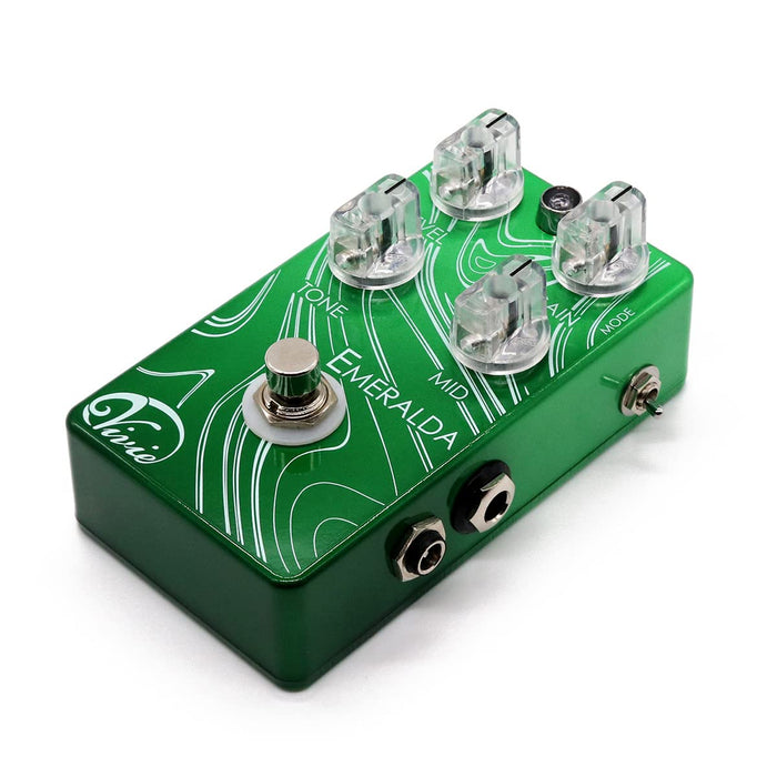 Vivie Emeralda Transparent Overdrive Effects Pedal Made in Japan Analo —  akibashipping